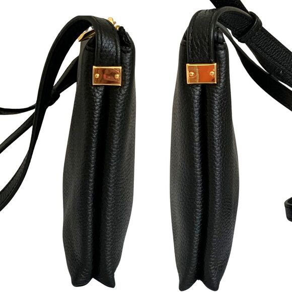 Marc Jacobs Black Pebbled Leather Crossbody with Adjustable  Strap Small - Picture 6 of 13